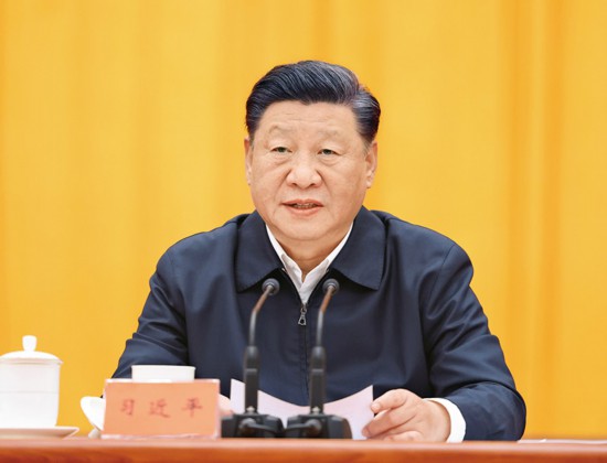 　2021年10月13日至14日，中央人大工作會議在北京召開。中共中央總書記、國家主席、中央軍委主席習(xí)近平出席會議并發(fā)表重要講話。 新華社記者 王曄/攝